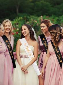 1条定制文字缎带，个性化标语绶带，定制生日绶带，可定制单身派对绶带，毕业礼物、学习用品、教师礼物、大学礼物、同事礼物、宿舍礼物、教师礼物、男女生礼物、青少年礼物、初中生礼物、大学生礼物、大一新生礼物、新年礼物 - 彩色 - 查看 4