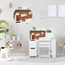 Kids Tables & Chairs - White - View 4
