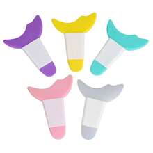 5pcs - New Silicone Eyeliner & Eyebrow Shaping Mold Makeup Tools, Reusable Multi-Function Eye Makeup Set, Suitable For Women Eyeliner, Eyebrow, Lip Liner, Economic Makeup Tools - Multicolor - View 17