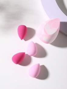 3/4/5/PCS Makeup Tools Set Including:Makeup Sponges+Mini Makeup Sponges ﻿ - Multicolor - View 12