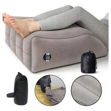 Orthopedic Comfort Leg Rest Pillow With Pump - Black - View 9