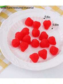 1pc Squishy Strawberry Tart Soft Silicone Squeeze - Stress Relief Sensory Toy , Adults, Office And Party - 彩色 - 查看 11