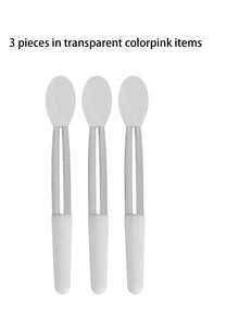 6件套硅胶唇刷和眉刷套装。采用硅胶刷头，适用于唇膏、面膜和精油。专为女性设计，易于清洁；包含一个方便携带的硅胶刮勺和一个迷你唇膜刷，适用于唇膏和润唇膏；还包含一个可重复使用的硅胶唇部去角质工具。 - 彩色 - 查看 14