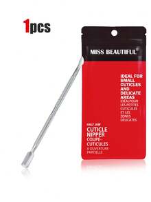 3件套不锈钢指甲钳、角质层钳和推棒套装，美甲工具，返校季必备，美甲艺术工具，专业多功能指甲钳角质层去除器指甲护理修整工具套装 - 彩色 - 查看 9