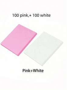 200/100pcs Nail Art Dust Filter Paper Refill Set, Disposable Nail Dust Absorbing Pads, Replacement Filter Paper - White - View 16
