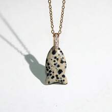 1 Piece Natural Tiger Eye Stone Crystal Carved Fish Shaped Pendant Necklace For Women Holiday Gifts - Fish - View 11