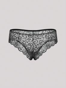 女士 3 件套低腰蕾丝性感内裤内衣 - 彩色 - 查看 6