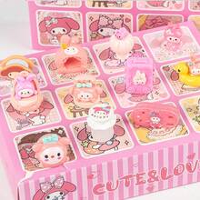 SANRIO 热门玩具紫色盲盒惊喜奖励玩具，学生适用，刮刮乐游戏 - 彩色 - 查看 10