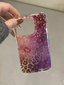 豹纹彩绘树脂防震手机壳，兼容 17/17 Pro/17 Pro Max/16/15 XR/7/8/16 Pro Max/13/15 Pro Max/12 Pro Max/13 Pro Max/14 Pro Max、S25/S25 Plus/S25 Ultra、A16/A36/A26/A56、S24 - 彩色 - 查看 2