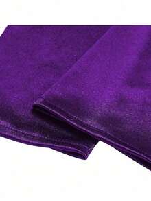 Autumn Winter Warm Velvet Gloves Solid Color Driving Goves Fashion Etiquette Mittens Quality Elastic Outdoor Velvet Gloves - Multicolor - View 3