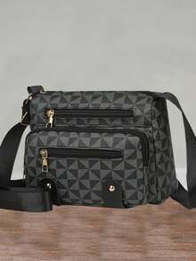Multifunctional Commuting Bag - New Style Fashionably Versatile Travel Single Shoulder Bag For Middle-Aged Moms - Multicolor - View 1