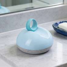 Cepillo de ducha de mano para limpieza, exfoliante de espalda de doble cara, exfoliante corporal. - Azul - Ver 8