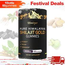 Pure Himalayan Shilajit Gummies 3000mg - Contains 75% Fulvic Acid + Various Herbs | Relieves Stress | Improves Focus | Hypoallergenic Formula | Local Warehouse For Fast Shipping - 300g - Xem 1