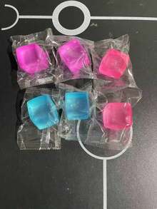 Stress Relief Cube - A Handheld Desktop Toy, Effectively Relieves Anxiety.Made Of Super Resilient Squeezable Material, Maintains Cubic Shape.Perfect For Classroom Rewards, Party Favors, And Holiday Gifts! - 1PC - 查看 9