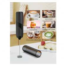 电动奶泡器、手持搅拌器、打蛋器、奶油打发器、小型蛋糕搅拌器、牛奶咖啡奶泡器 - 彩色 - 查看 8