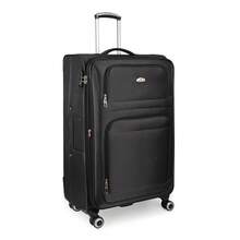 NEW YORK XPRESS Lightweight Water-Resistant Softside Spinner Luggage With Secure TSA Lock,Expandable Design & Organized Interior,Suitable For Long Or Short Travel - 黑色 - 查看 14