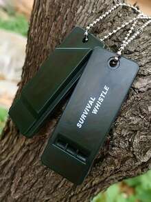 2pcs Multi-Frequency Outdoor Survival Whistle, Emergency Whistle, Student Exercise Whistle, Referee Whistle, Travel Hiking Survival Whistle, High Pitch High Frequency Earthquake Rescue Whistle - Multicolor - View 9