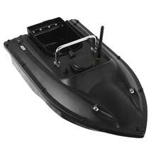 Wireless Remote Control Fishing Bait Boat Fishing Feeder Fish Finder Device 984ft Remote Range - Black - View 4