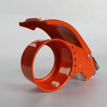 1pc 6cm Replaceable Blade Tape Dispenser Cutter, Metal Packaging Tape Dispenser Gun Box Sealer, Suitable For Home And Warehouse Box Sealing, Back To School, School Supplies, Office And Study Supplies/Tape, Adhesives And Fasteners/Tape Cutter, Carton Sealer, Random Color - Style-a - View 8