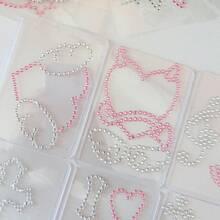 Photo Border Decoration Rhinestone Sticker Angel Wings Note Shape Diamond Sticker - Multicolor - View 5