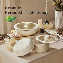 Cookware Sets - 16 Pieces Beige-2 - View 4