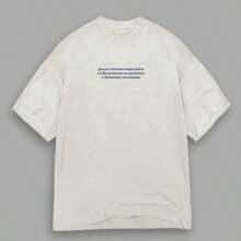 Women's/Men's Printed T-Shirt "Let's Worship" 100% Cotton Catholic - 白色 - 查看 2