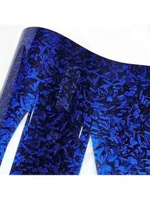 1 szt. Żywa fioletowa folia do owijania samochodów i motocykli z kutego włókna węglowego, błyszcząca, wodoodporna, odporna na zarysowania, oddychająca, dostępna w wielu kolorach: 50 cm x 150 cm (19,69 cala x 59,06 cala) – idealna do samodzielnej personalizacji - Jeden rozmiar - Zobacz 17