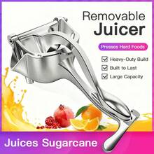 Manual Juicer - Portable Lemon And Orange Juicer, Suitable For Lemons, Oranges, Grapefruits, Dates, Apples, Cucumbers, And Watermelons. A Must-Have Tool For Home Kitchens, Camping Trips, And Travel, Also An Excellent Choice For Holiday Gifts. - 1 - View 2