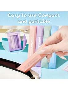 4 Pieces Of Double-Sided Dot Tape, Seamless 360 ° Rotation Bonding, Suitable For Scrapbooks, DIY Handicrafts, Back To School, Office Supplies, Handmade Diaries, And Art Projects - One Size Fits All - View 5