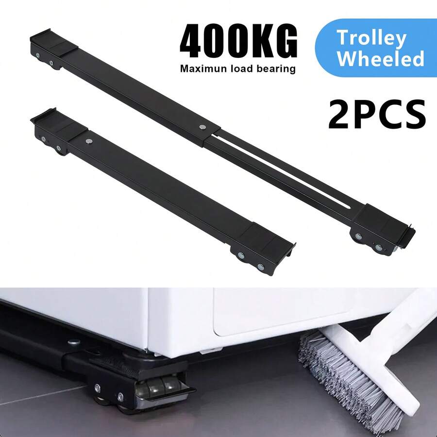 Washing Machine Fridge Freezer Appliance Rollers Move Trolley Wheeled - A - View 1