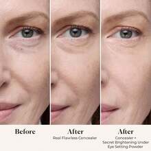 Laura Mercier 透明散粉 #透明色（浅白色）4克/0.14盎司 | 遮盖瑕疵 | 定妆并延长遮瑕膏的持妆效果 - Eye Setting Powder - 4g - 查看 2