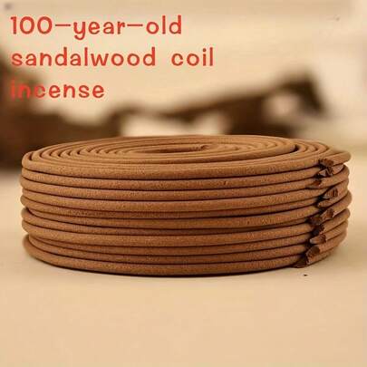 Incienso de sándalo de alta calidad hecho a mano, adecuado para yoga, meditación, hogar, jardín, dormitorio, cocina, sala de té, oficina y otros espacios para purificación del aire. Adecuado para fragancias de hotel y regalos festivos.