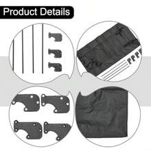 R-Startbuymore Toldo para toldo de ardín cubia de teco extraíble para carro toldo para carro carla camping  carros pb - Como se muestra en la imagen - Ver 5