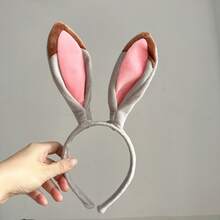 1pc Sexy Cute Plush Rabbit Ear Headband Halloween Cosplay Accessories - Multicolor - View 17