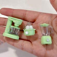 Bộ 3 mô hình đồ dùng nhà bếp mini trang trí nhà búp bê - Trang trí nhà búp bê - Phụ kiện nhà búp bê - Mô hình thủ công thu nhỏ - Bộ sưu tập mô hình - Đạo cụ chụp ảnh - Quà tặng độc đáo dịp lễ - Nhiều màu - Xem 8