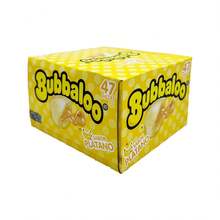 Ricolino Bubbalo Platano Banana Flavored Gum 47 Pieces Mexican Candy Dulces Mexicanos Sweet Chewy Snack Bonbon Juicy - 香蕉 - 查看 6