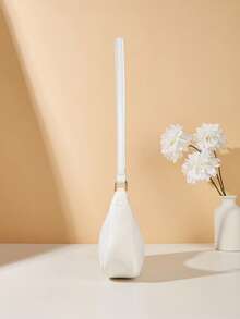 1pc Girl's Minimalist Underarm Bag, Baguette Bag, Zipper Pouch, Casual Commuter Phone Makeup Bag, Suitable For Daily, Party, Commute, Ideal Gift - Multicolor - View 5