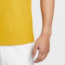 Nike 男士 AS M NKCT DFADV SLAM POLO MBPOLO 针织翻领短袖 Polo 衫 TIB1021-389 - 黃色 - 查看 5