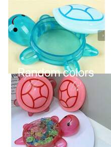 Giant Glow-In-The-Dark Turtle Figurine - Mini Red Turtle Model Set, Suitable For Desktop Decor, Bookshelf Display And Gifts For Girls - Multicolor - View 13