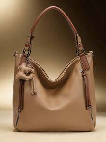 Elisabeth Bag And Backpack Women's Casual Portable Large Capacity Crossbody Bag For Single Room - 芥末黃 - 查看 2