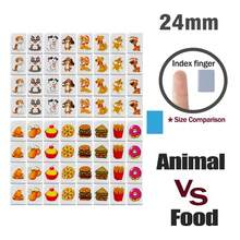 迷你TK64+1方块沙滩逃脱麻将游戏，热门游戏，配有图案旗帜战斗球，休闲聚会双人游戏，派对活动道具礼品 - 藍色-樹脂款 - 查看 9