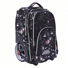 Trolley Backpack With Wheels - 45L Capacity, 3-Way Carry, Durable And Stylish For Travel And Everyday Use - Starry Blue - View 10