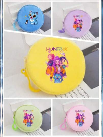 Kpop Demon Hunter New Cute Printed Colorful Wallet, Versatile Small Change Purse For Students