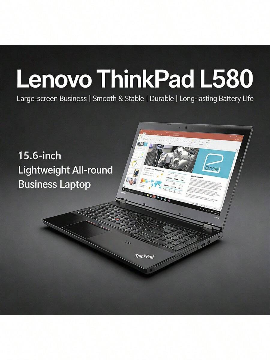 Lenovo L580 酷睿 i5-8250二手電腦 8GB DDR4 256GB SSD 15.6 吋 FHD 螢幕 2GB 獨顯 商務辦公室程式設計學習本 黑色 - 黑色 - 查看 1