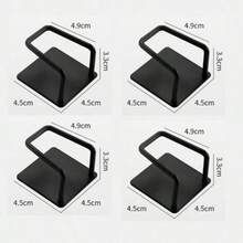 1/2/4 Special-Designed Stainless Steel Sponge Rack - Easy To Install, With Strong Adhesion And Self-Drying Feature, Suitable For Drying Racks At Kitchen Sink Drains, Cleaning Sponge Rack Hooks, Sponge Storage Racks For Kitchens And Bathrooms - Durable, Rust-Proof, Suitable For Christmas Decorations, Kitchen Accessories, Kitchen Supplies, Kitchen Storage, Mother's Day. - Silver - View 16