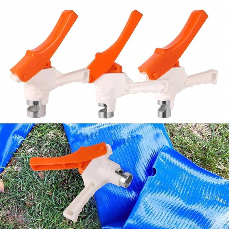 16/20/25/30/35mm Drip Tape Puncher Agriculture Orchard Irrigation Pipe Opening Hole Tool PE Pipe Puncher - Multicolor - View 1