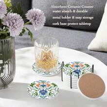 Coasters - boho çiçeği - Görünüm 2