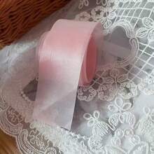 4cm Flowing Light Ribbon Big Bow Ribbon Accessories Hair Clip DIY Gift Box Flower Bundle Birthday Wedding Packaging Handmade Material - Multicolor - View 20
