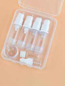 1SET Travel Containers, Portable Dispensing Bottle Sets, Vacuum Travel Dispensing Bottle Sets, Press Spray Bottles, Cosmetics, Perfumes, Lotions, Skin Care Products, Toners, And Moisturizers; Alcohol Spray Bottles. - Multicolor - View 11