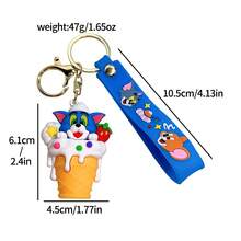Warner Bros Sweet Cat And Mouse Cute Keychain Collection! Healing Pendant Is Suitable For Bag Pendants As Gifts For Friends - Multicolor - View 7